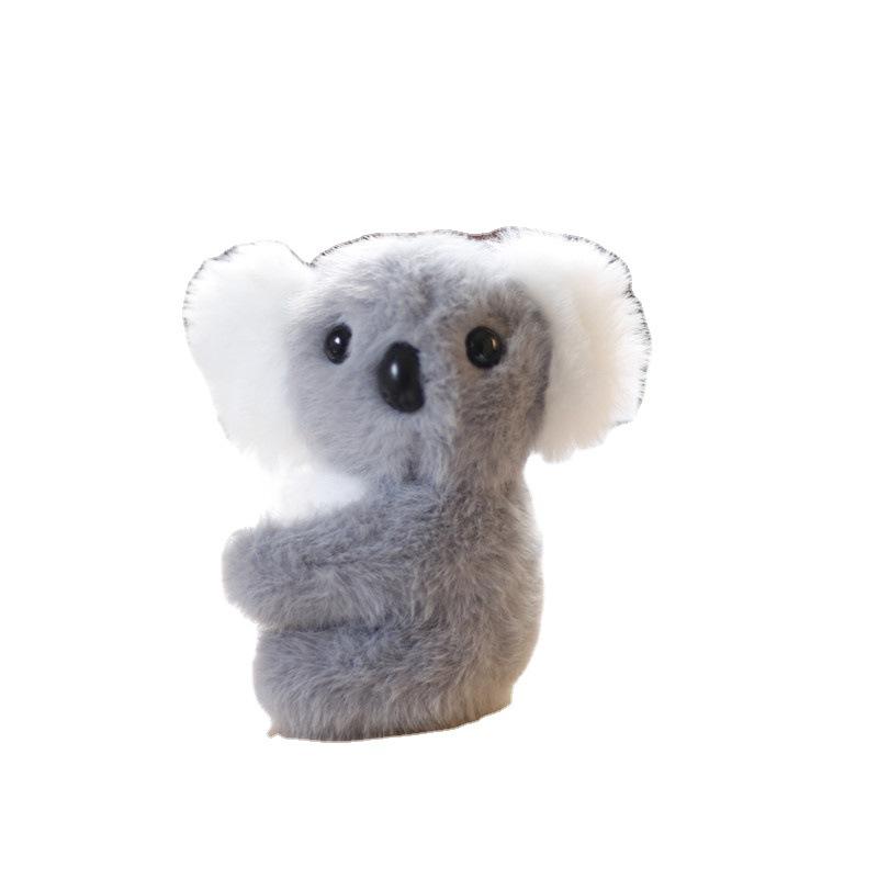 Милый мультяшный симулятор австралийской коалы, плюшевая игрушка, кукла, мини-коала, сумка, подвесной брелок