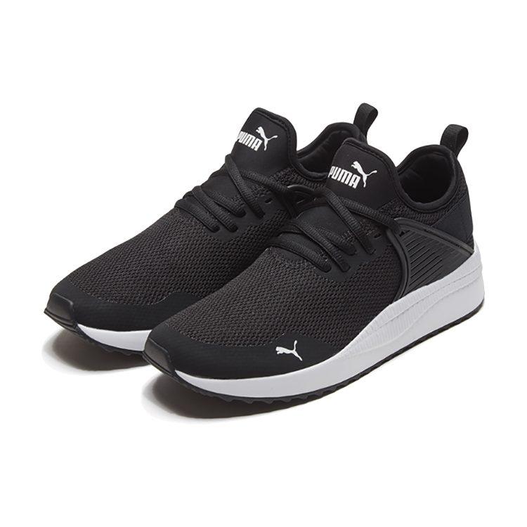 Puma Кроссовки Pacer Черно-белые Низкие 369982-01
