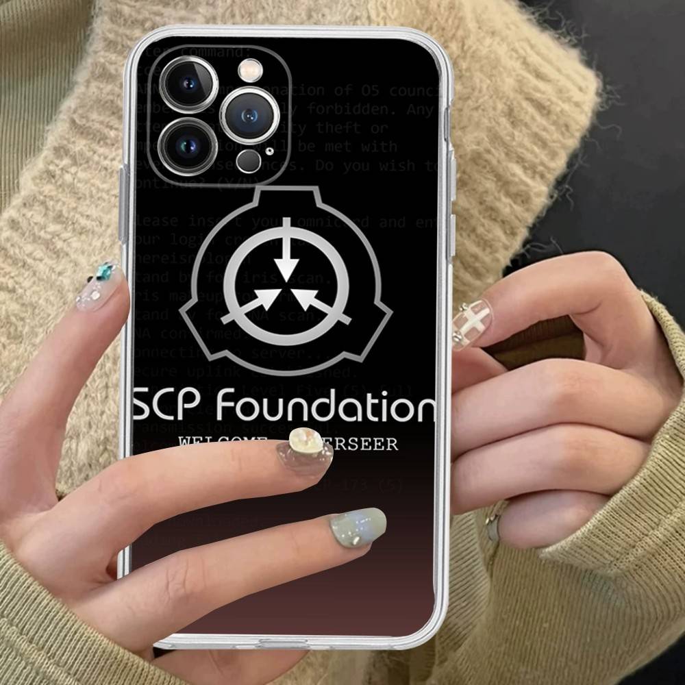 Популярный Sci-Fi Foundation Scp F-Foundation Для IPhone 17 16 15 14 13 12 11 Pro Max Plus Mini Funda Для Прозрачного Чехла
