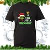 Is This Jolly Enough Santa Alien Christmas Tshirt Xmas Space Alien Costume Top