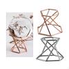 2Pcs Glass Stand Display For Mineral Gemstone Geode