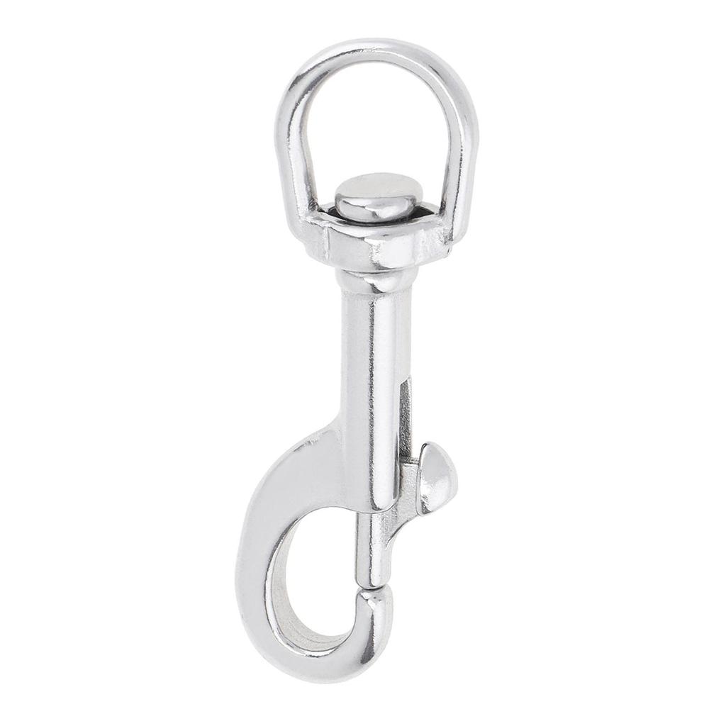 Сверхмощный зажим для подводного плавания из нержавеющей стали 316 морского класса для зажима спускового крючка для цепи/односторонняя застежка спускового крючка Пряжка для домашних животных