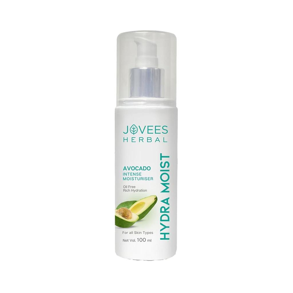 Jovees Herbal Hydra Intense Moisturiser 100ml Pack For Glowing Hydrated Skin Lightweight Non Greasy Lotion