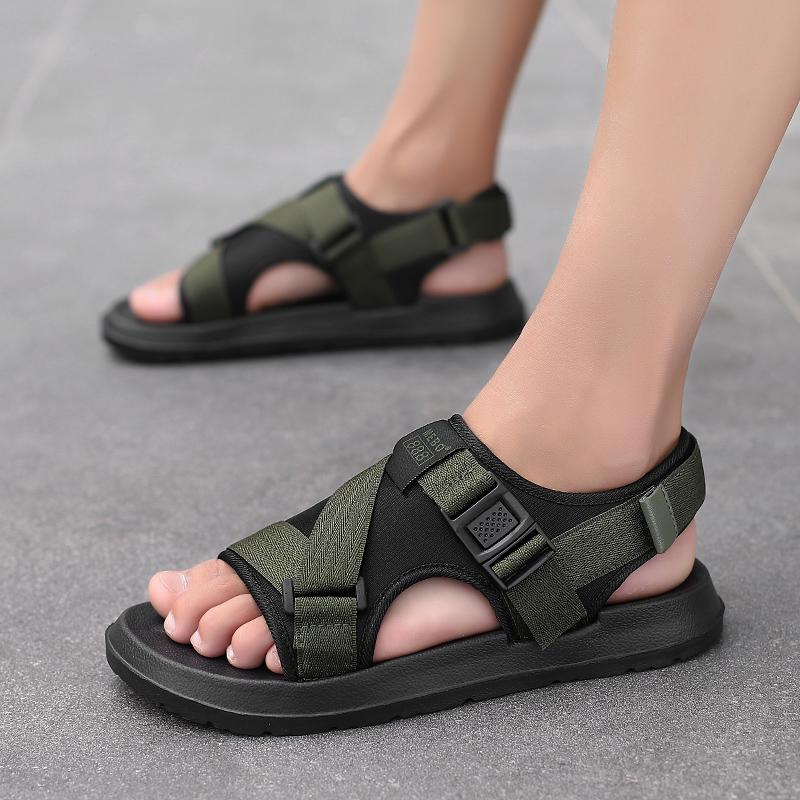 Men Sandals Summer Beach Sandals New Gladiator Men's Sandals Fashion Man Flip Flops Male Flat Shoes Sandalias Big Size 36-46