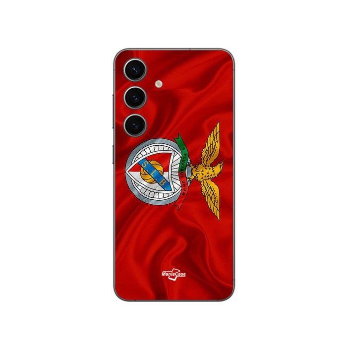 Coque de téléphone - MANIACASE - Samsung Galaxy S25 - Coque en silicone TPU - Motif Benfica - Souple