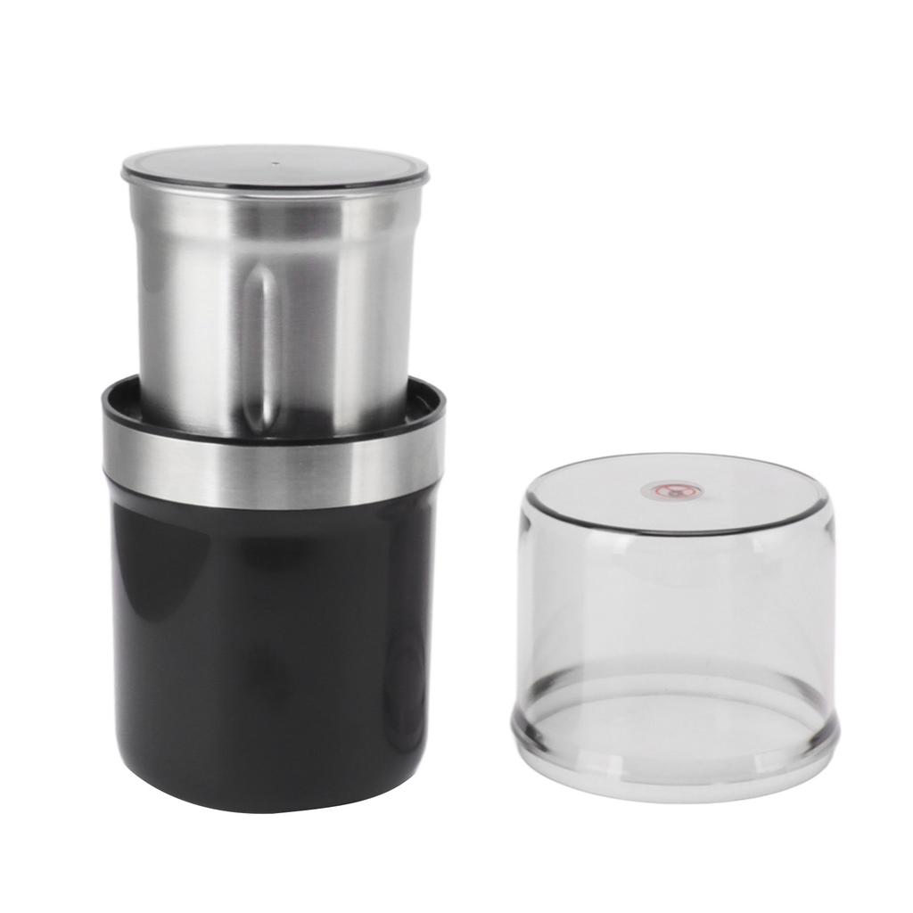 Small Electric Grinder 100g Capacity Stainless Steel Blade Portable Home Coffee Bean Mill for Spice