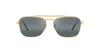 Sunglasses RB3636 Legend Dark Blue Gradient Polarized Silver Contrast Enhancement Size 58 Ray-Ban Gold/Crystal Lenses,