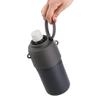LIV PLUS PET Bottle Fits Shoulder Holder, Insulated, Double-Layered Vacuum-Proof, 300-650ml, Bag, Black, NM-373