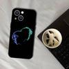 Корейский A-Alien S-Stage Иван Тилл Чехол для телефона для iPhone 16,15,14,13,12,11,Pro,XS,Max,XR,Plus,E,SE4,Mini Черный Мягкий Чехол