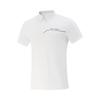 Li Ning Fitness Series Letter Soft Comfortable Breathable Versatile Short Sleeve Polo Shirt Men Polo Shirts Standard-White APLV285-7