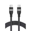 Anker USB-C и кабель (1,8 м, 240 Вт, сверхпрочный нейлон) USB PD совместимый MacBook Pro iPhone 15 Galaxy iPad Pro/Air Различные поддержки черный