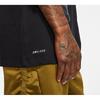 Air Jordan Basketball Printing Sports Short Sleeve Black Men's AT8926-010