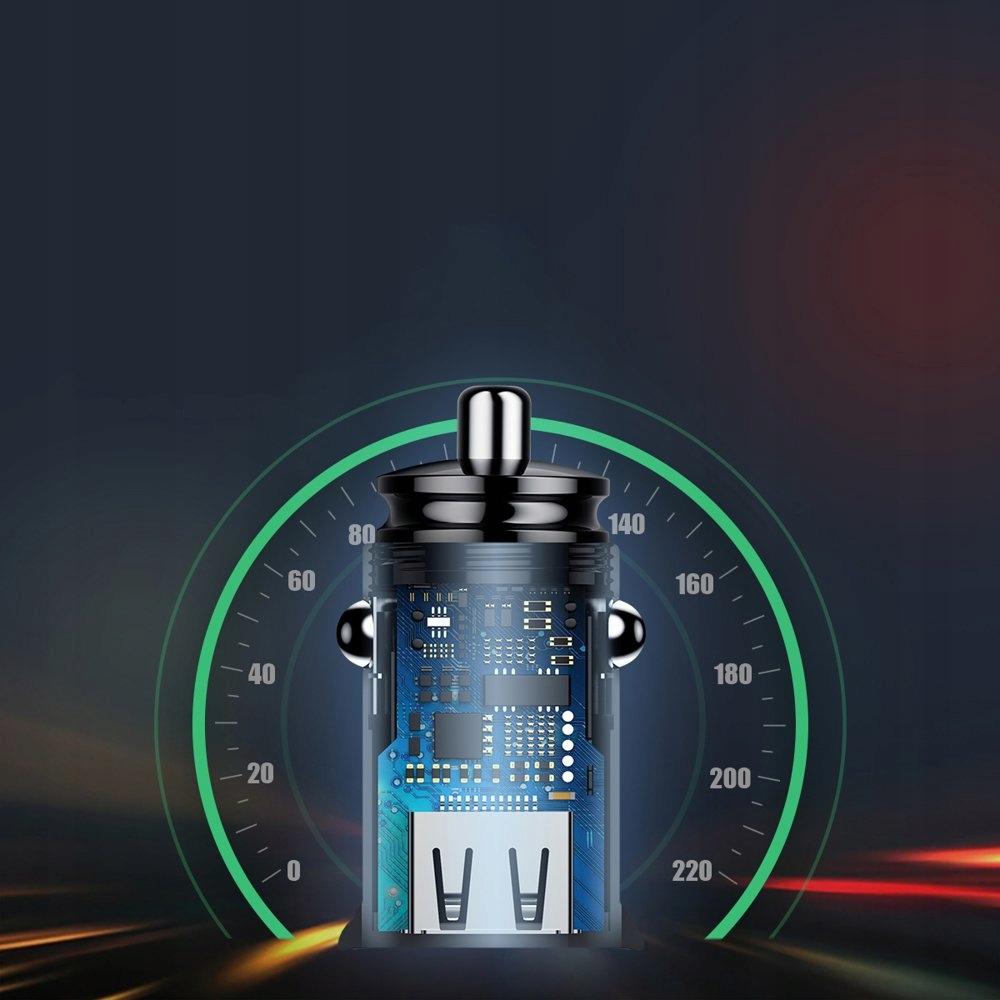 Baseus CCALL-YS01 30W fast car charger with USB QC4.0+ and USB-C PD 3.0 sockets