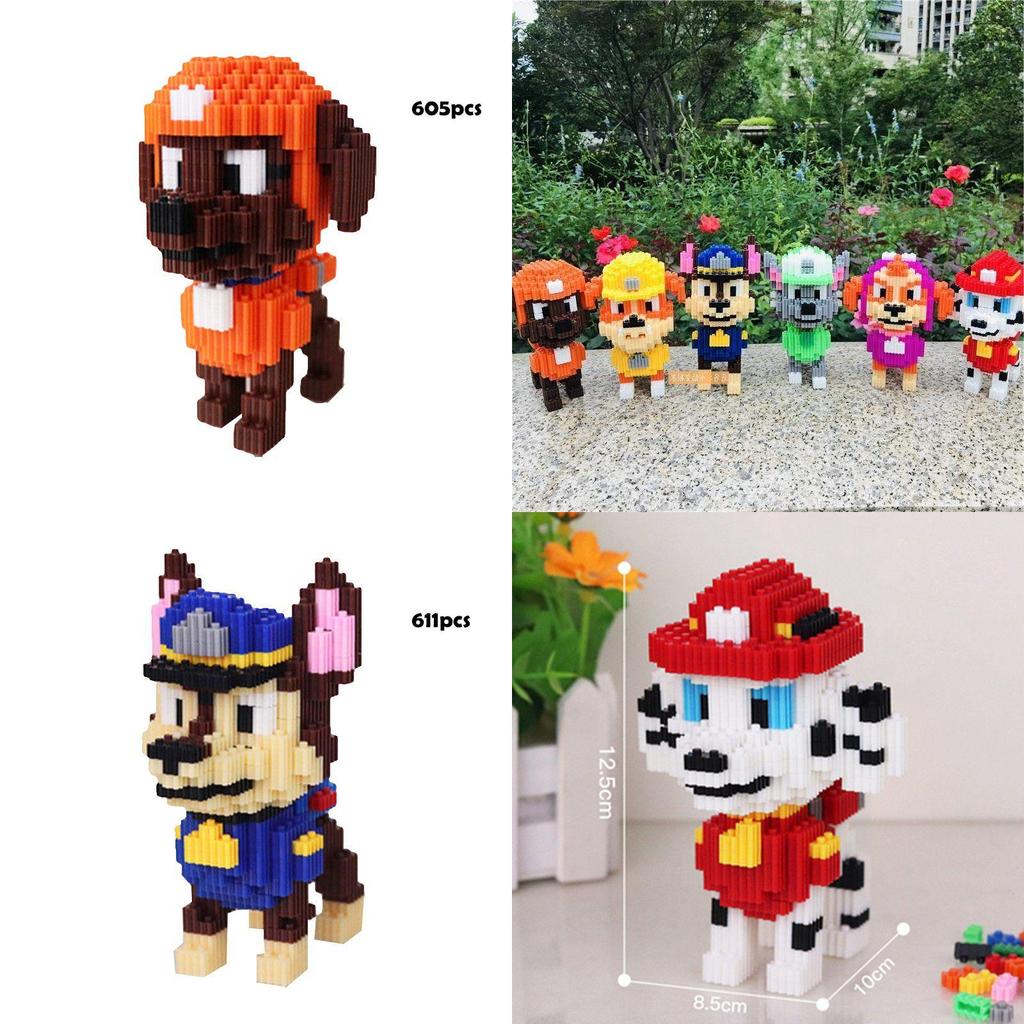 Конструктор Paw Patrol для декора и коллекции, доступны несколько милых стилей