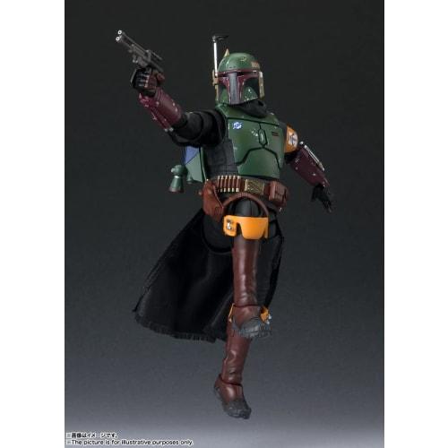 TAMASHII NATIONS S.H.Figuarts Boba Fett (STAR ??WARS: The Book of Boba Fett) Approximately 155mm AVS & PVC & Fabric Painted Movable Figure