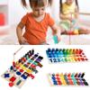 Interactive Wooden Counting Board Magnetic Fishing Game Cognitive Development Shape Recognition 45cm 19.5cm 5cm