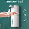 Waterproof Automatic Soap Dispenser USB-C Fast Charging 4 Foaming Settings IPX5 Waterproof Design Wash Dispenser