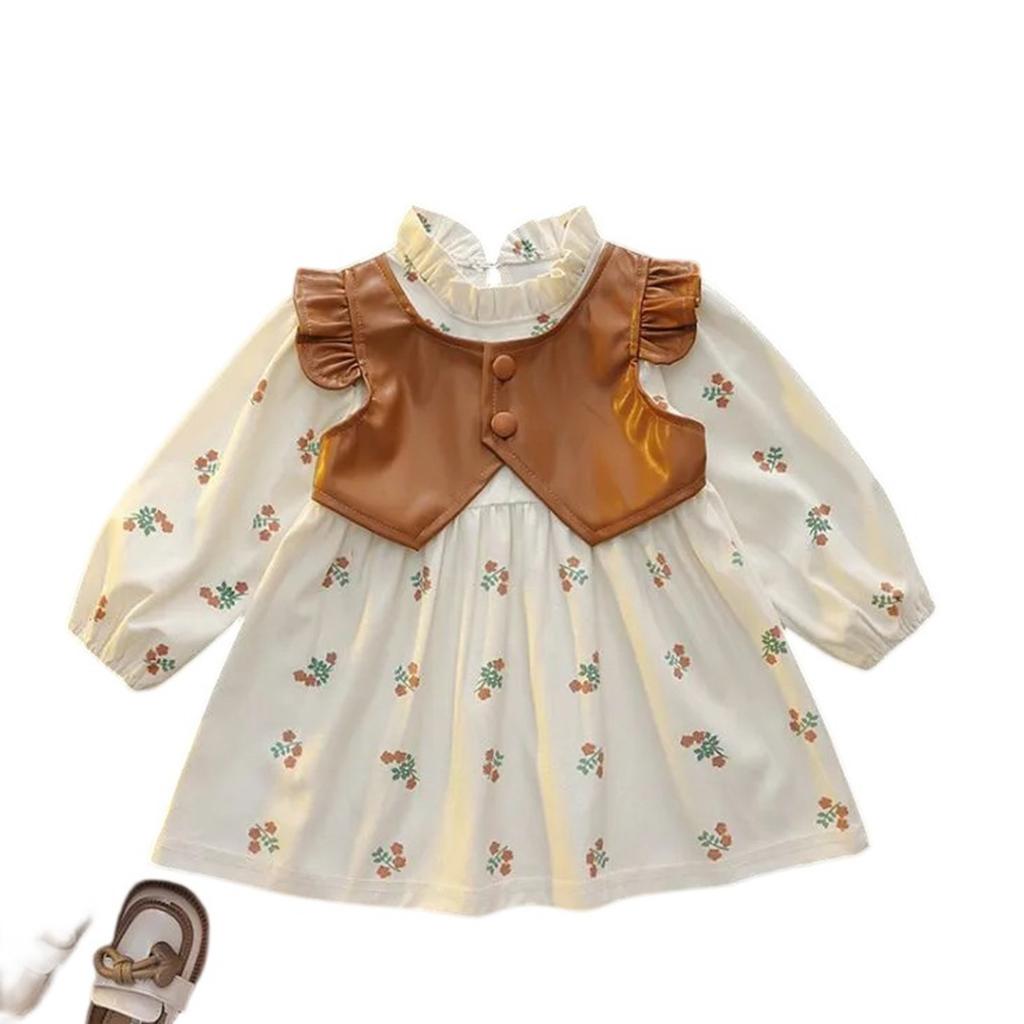 Модная весенняя и юбка детская повседневная двухпредметная юбка принцессы