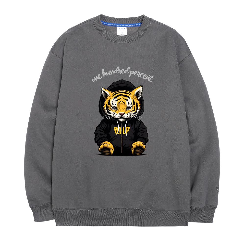OHP Ohp X Harmonia Толстовка с подкладкой из флиса 'Маленький тигр'