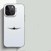 Чехол для телефона с рисунком самолетов для Apple iPhone 15 16 Pro Max 14 16 Pro 13 12 11 Pro Max 14 16 Plus Премиальный чехол для мобильного телефона с узором самолета