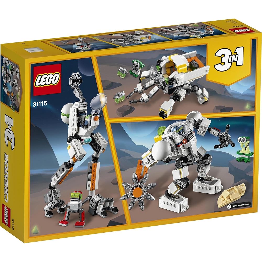Конструктор LEGO Creator Робот для исследования космоса 31115 Игрушка-конструктор для детей от 7 лет