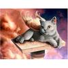 Кошка Алмазная мозаика Вышивка 5D DIY Алмазная картина Мозаика Rhinestone Украшение дома
