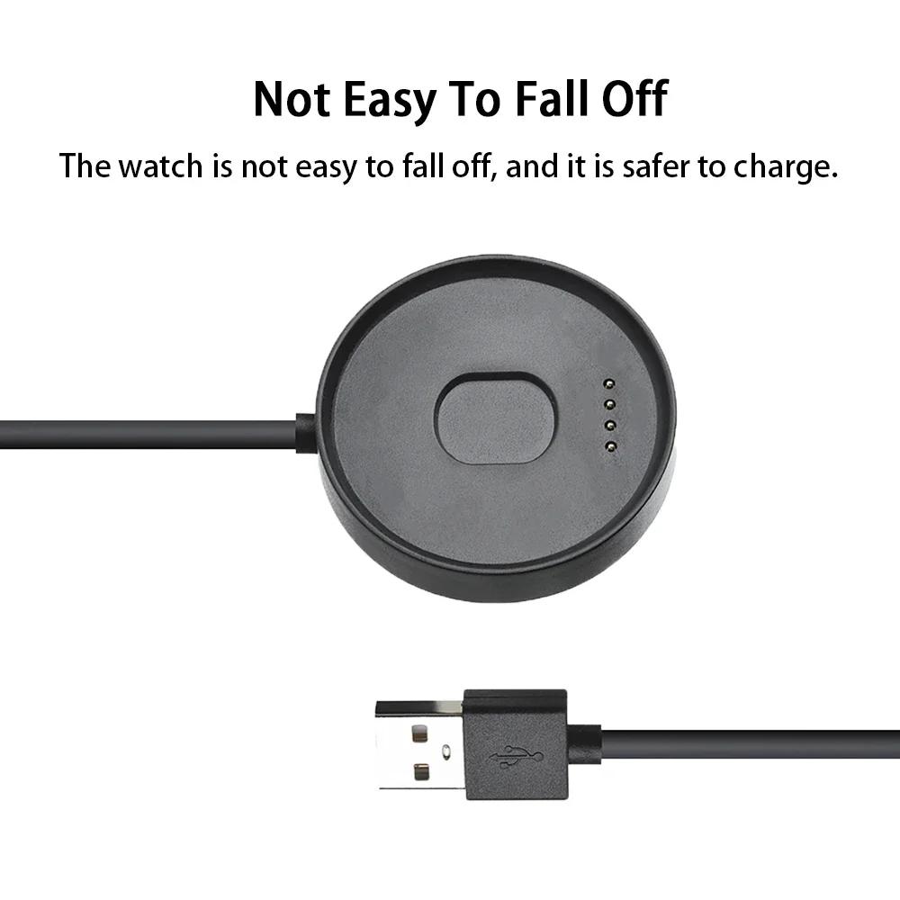 Адаптер кабеля зарядного устройства для умных часов Ticwatch E2 / S2 USB магнитная адсорбция портативная док-станция для быстрой зарядки