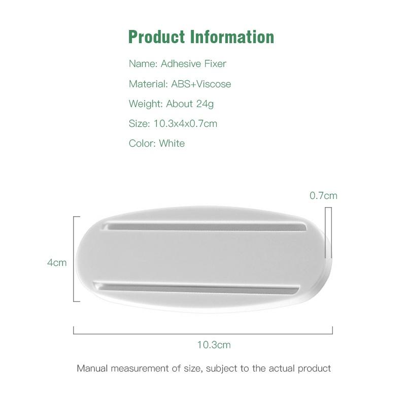 FONKEN Socket Retainer Adhesive Fixer Strip Holder Insert Type Removable For Wall-Mounted Router Rack
