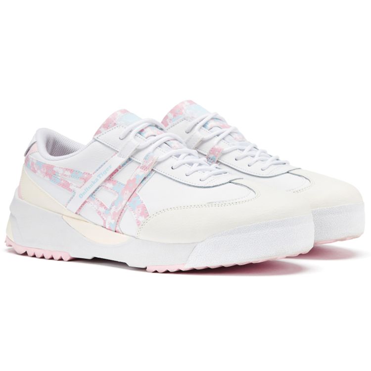 ONITSUKA TIGER Делегация EX Унисекс Белый Кремовый Розовый Синий 1183B953-100
