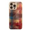 Checked Smudged Mobile Phone Case Suitable for 16 Apple 17 Promax Lens Film Iphone15 Retro Style 13 High End 12