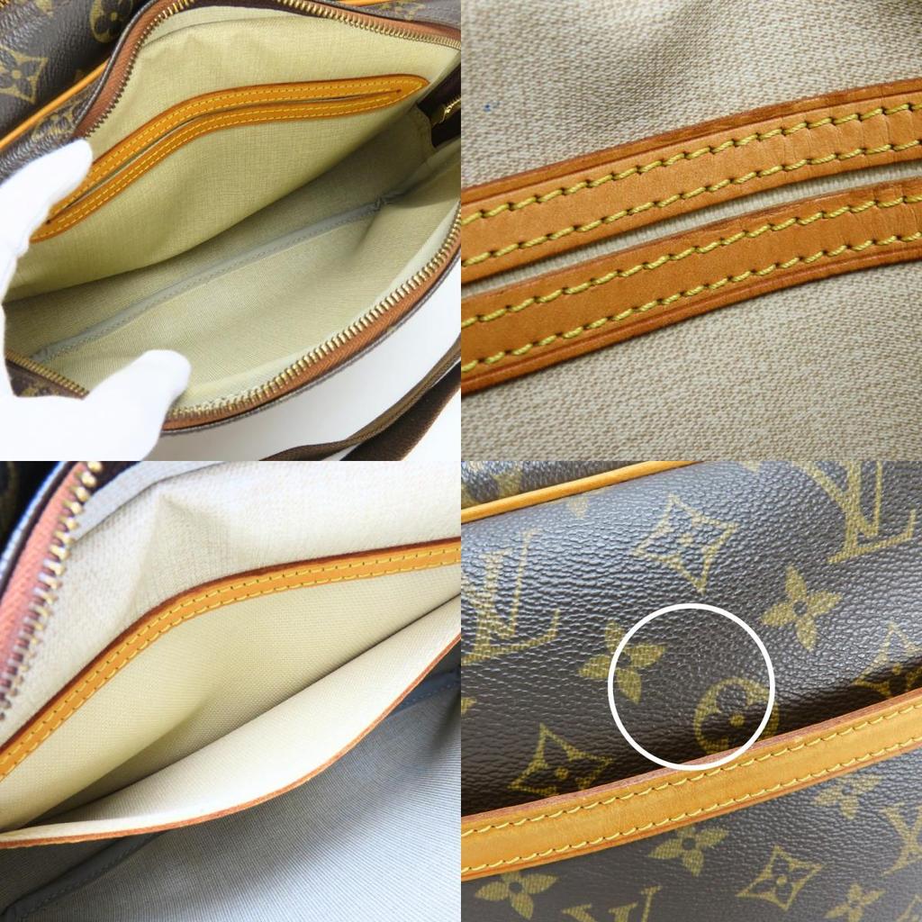 Подержанная сумка через плечо LOUIS VUITTON Reporter PM M45254 Монограмма/кожа Nume Коричневая Популярная