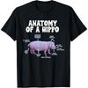 Анатомия бегемота Футболка