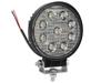 Work Lamp 12/24V, 9x3W, 9 CREE Diodes, Diameter 115 Mm
