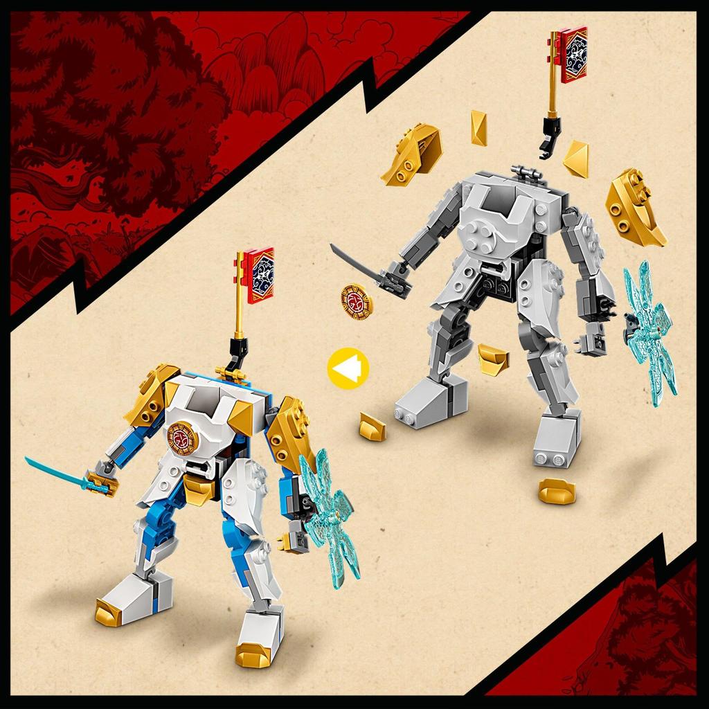 LEGO Ninjago Механический костюм Зейна EVO 71761, Игрушка, Строительные блоки, Подарок, Робот, Ниндзя, Мальчики, Возраст 6 лет и старше