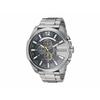 Diesel Men's Mega Chief Quartz Stainless Steel Chronograph Watch, Silver Tone (Model: DZ4465)