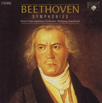 CD ЛЮДВИГ ВАН БЕТХОВЕН, КОНЦЕРТГЕБАУ - Симфонии 92766 Brilliant Class Япония Классика Б/У