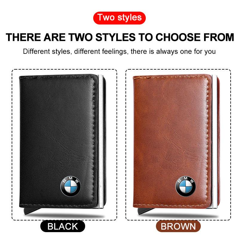 PU Leather Car Driving Document Bag ID Passport Card Wallet Card Pouch for BMW E46 E39 E90 E60 E36 F30 F10 E34 E30 F20 E92 M3 M4 M5 X5 X6