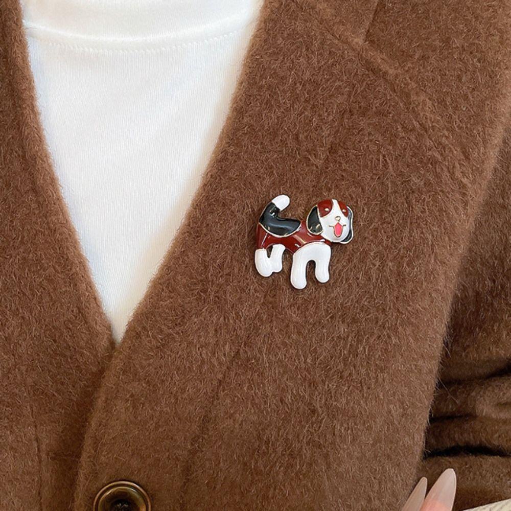 Sweet Drip Oil Animal Brooch Jewelry Accessories Animal Lapel Pins  Party Decoration