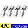 16-2Pcs Cabinet Hinges Adjustable Mounting Plates for Framed or Frameless Doors 90 Degree Hinge Furniture Hardware Supplies