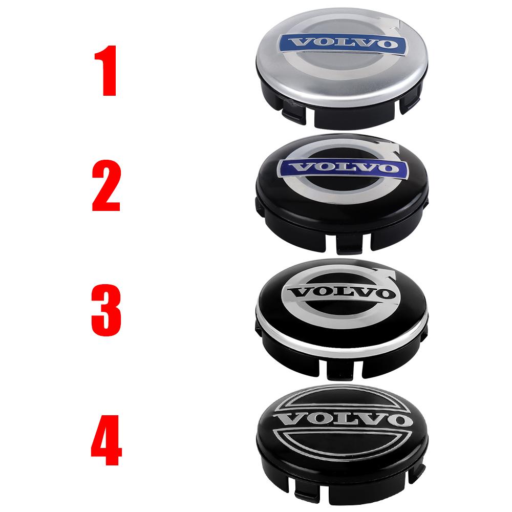 4pcs/set 56/60/64MM Car Wheel Center Caps Hub Sticker Covers For Volvo T6 AWD C30 C40 C50 C70 S40 S60 S70 S80 S90 V40 V50 XC90