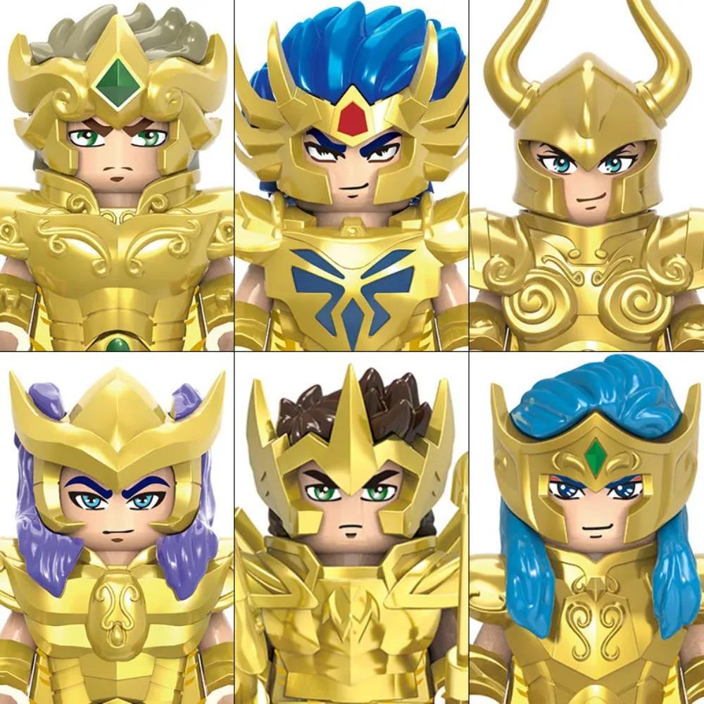 2026 Новые Строительные Блоки DY557-561S Saint Seiya Мини Фигурка Аксессуары Саори Кидо Хэллоуин Рождественские Подарки для Детей