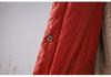 2024 Fashion Stand Collar Lightweight White Duck Down Jacket - Simple, Quilted, Long Sleeve Design