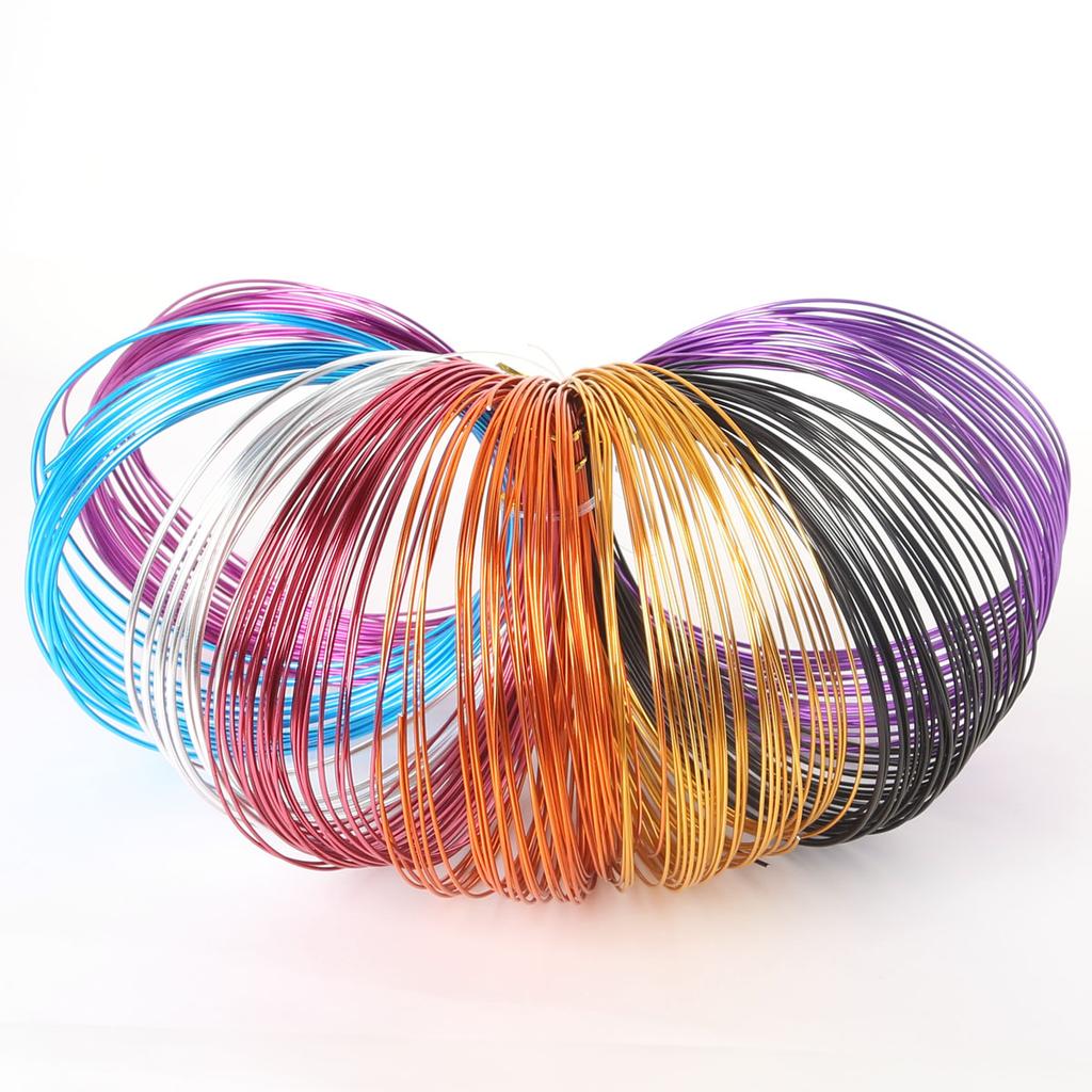 1-10meter Multicolor Aluminum Wire 18 Gauge Beading Craft Wire For DIY Jewelry Accessories