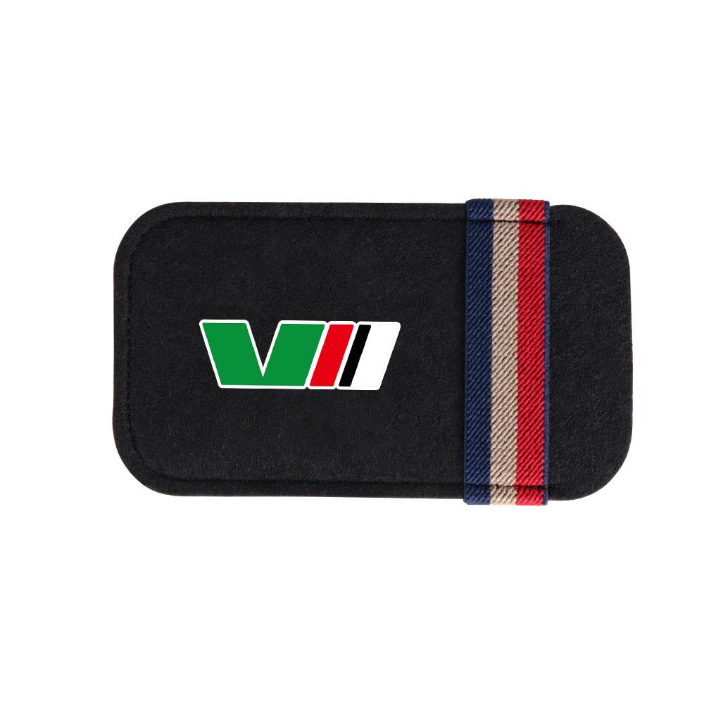 CGI1 1Pcs Car Sunglasses Organizer Bags Sun Visor Glasses Storage Clip For Skoda S Octavia Rapid Fabia A7 Superb KAMIQ Roomster VRS