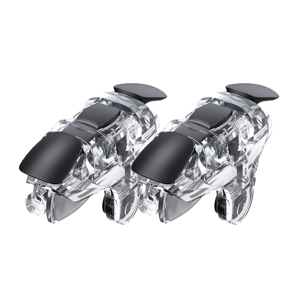 1 пара триггеров для мобильных игр Stimulus Battlefield Gen 2/3 Контроллер Металлические кнопки для стрельбы для игр на телефоне