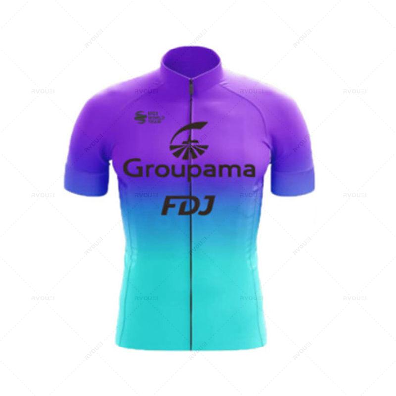 Fdj Team Cycling Jersey Set for Men, Cycling Clothing, MTB Bike Clothes, Uniform, Bicycle Suit, New, 2026