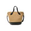 Bally Большой Логотип На Шнурке Ткань С Кожаным Дном Сумка-Ведро Женские Сумки Коричневый 6304739