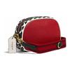 Coach X Disney X Keith Haring Коллаборация Камера 19 Значок Форма Микки Кожаная Сумка для Камеры Женская Сумка на Плечо Красная C1141-B4RGO