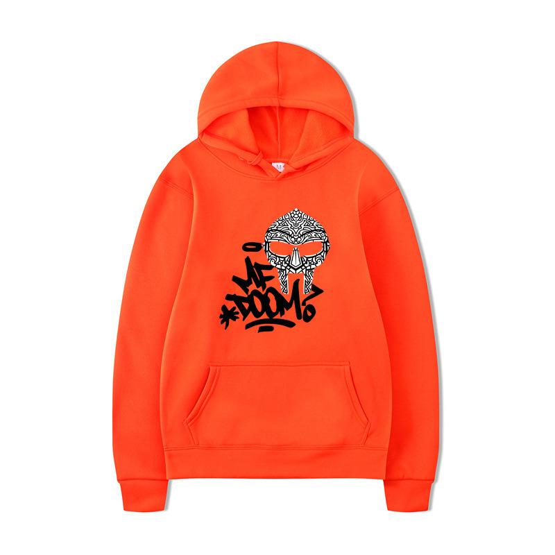 ME DOOM Мужская осенне-зимняя новая толстовка с принтом, брендовая худи, одежда, винтажная мода, пуловеры с длинным рукавом