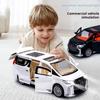 Alpha Inertia Pull Back Car Toys with Lighting and Sound Simulation Business Car Model Gift Toy Car Child Birthday Gift